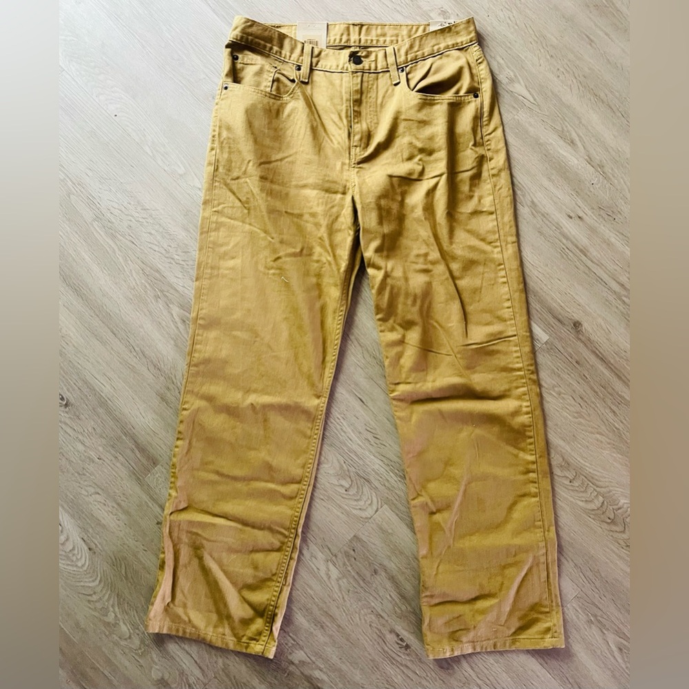 Levi's Tan Chinos Classic Cotton Blend